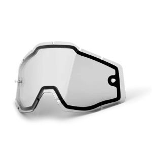 Lens for Goggles 100 % Vented Dual LENT100VENTDUAL 100% Goggle Accessories