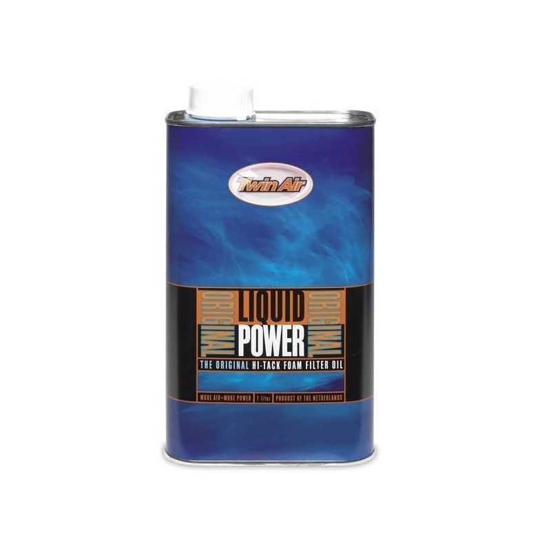Liquid Power Filter Oil Twin Air 1 Lt 22510 Twin Air Huiles et nettoyage filtre à air