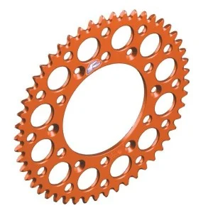 Rear sprocket Renthal Ultralight Ktm orange 224U520OR Renthal Zahnkrank