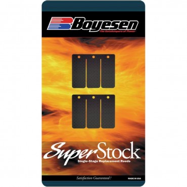 Lamelle Boyesen Super Stock in carbonio SSC001 Boyesen Carburatore & Aspirazione