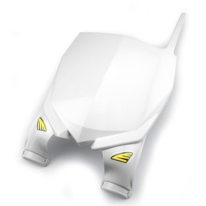 Front number plate Cycra YZ YZF white 05201312 Cycra Separate plastic parts