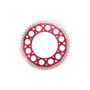 Corona Renthal Twinring Acciaio - Alluminio Honda rossa 1540U520RS