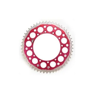 Corona Renthal Twinring Acciaio - Alluminio Honda rossa 1540U520RS