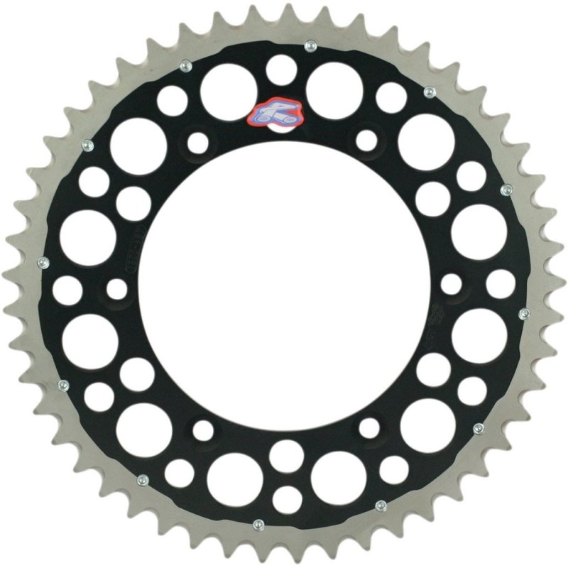 Rear sprocket Renthal Twinring steel - aluminum Yamaha blue 1500U520BK Renthal Rear Sprockets