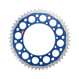 Corona Renthal Twinring Acciaio - Alluminio KTM-Husqvarna blu 2240U520BU