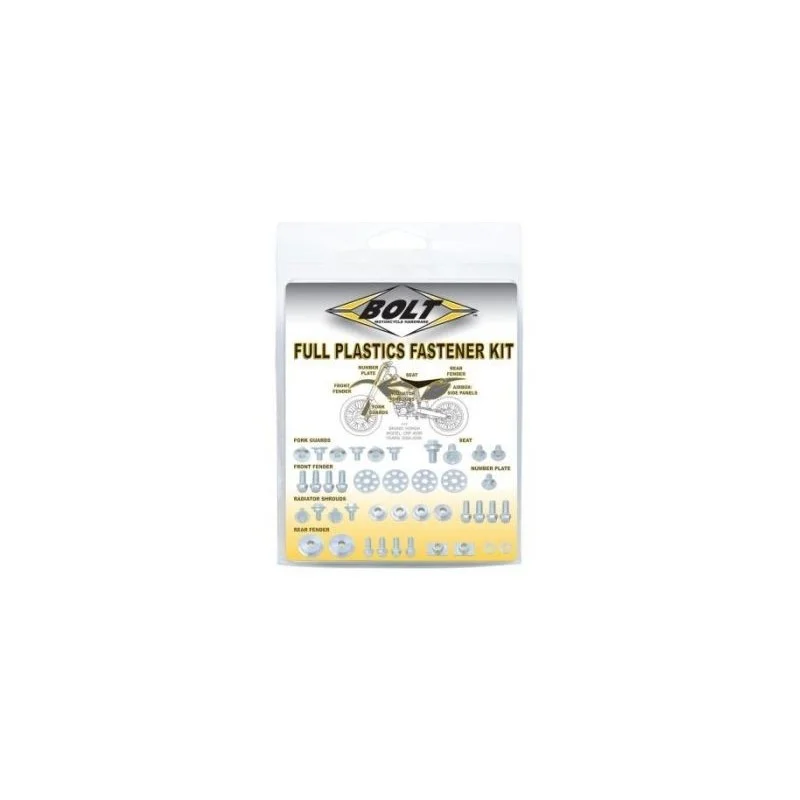 Kit viti fissaggio plastiche Bolt SUZ1800004