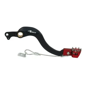 Forged rear brake pedal Racetech R-LEVFRCRF0002 Racetech Pedales de frein and rear master cylinder