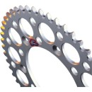 Corona Renthal ultralight colore silver-Honda 154U520SI Renthal Zahnkrank