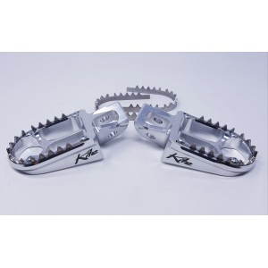 Pedane MX-EN Kite KTM silver 29.100.0 SI Kite Fußrasten