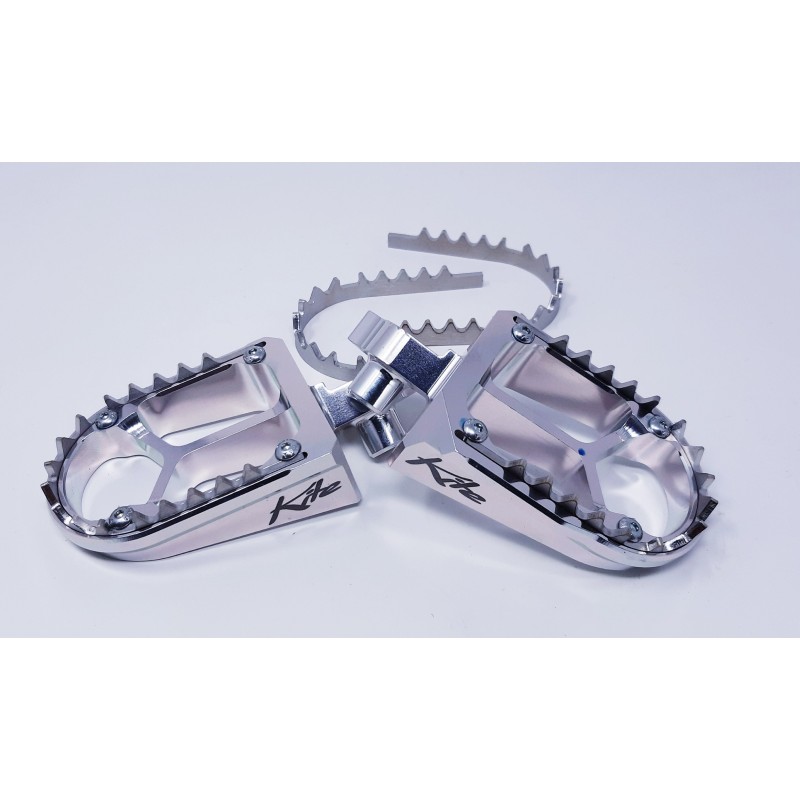 Pedane MX-EN Kite Suzuki silver 29.046.0 SI Kite Fußrasten