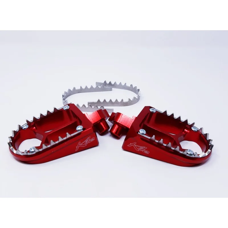 Pedane MX-EN Kite Suzuki rosso 29.046.0 RO Kite Repose-pieds