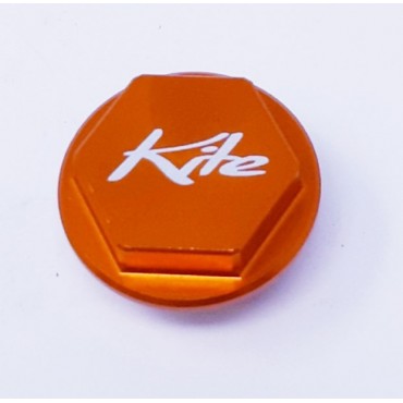 Rear brake caliper cover KITE KTM orange 17.032.0 AR Kite Bremspedale and rear master cylinder