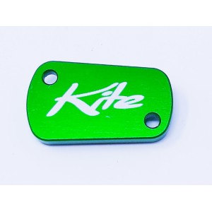 Coperchio pompa freno rear KITE Kawasaki green 17.022.0 VE Kite Bremspedale and rear master cylinder