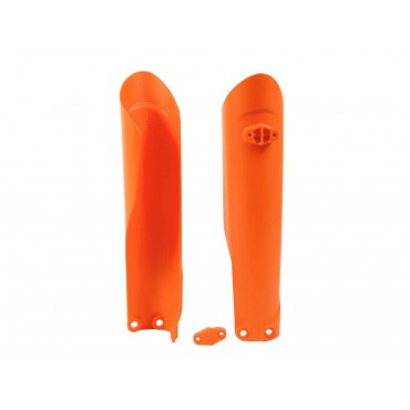 Fork protectors - KTM SX-SXF EXC-EXCF orange R-PSKTMAR0016 Racetech Separate plastic parts
