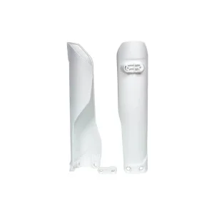 Fork protectors - HUSQ TC-FC-TE-FE white R-PSHSQBN0016 Racetech Pieces plastiques au detail