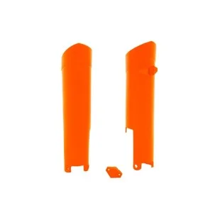 Fork protectors - KTM SX-SXF 125-505 08-14 - EXC-EXCF 08-15 orange R-PSKTMAR0008 Rtech Separate plastic parts