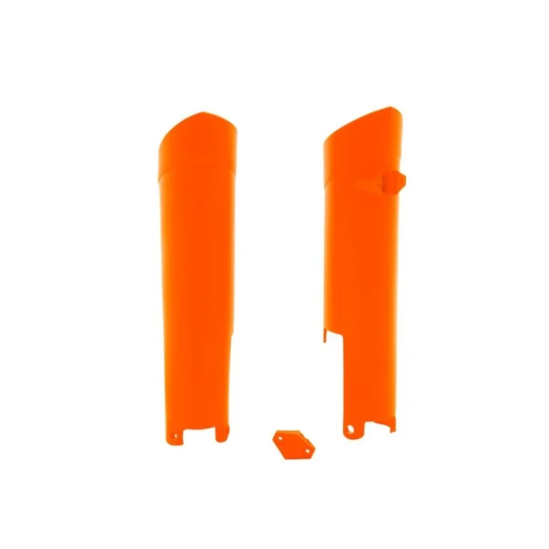 Fork protectors - KTM SX-SXF 125-505 08-14 - EXC-EXCF 08-15 orange R-PSKTMAR0008 Racetech Pieces plastiques au detail
