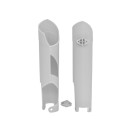Fork protectors - KTM SX-SXF 125-505 08-14 - EXC-EXCF 08-15 white
