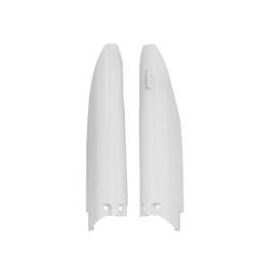 Fork protectors - RM 125-250 04-06 - RMZ 450 05-06 white R-PSRM0BN0004 Racetech Einzelne plastikteile