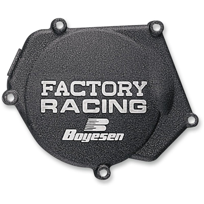 Ignition cover Boyesen - KX 250 90-04 - black SC12B Boyesen Accessoires moteur