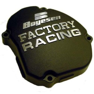 Ignition cover Boyesen - YZ 125 - black 0940-0383-SC-33AB Boyesen Accessoires moteur