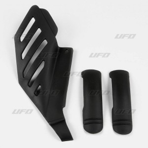 Protezioni Telaio Honda - KTM UFO KT03087001 Ufo Motorschutzplatten-kuhlerschutz