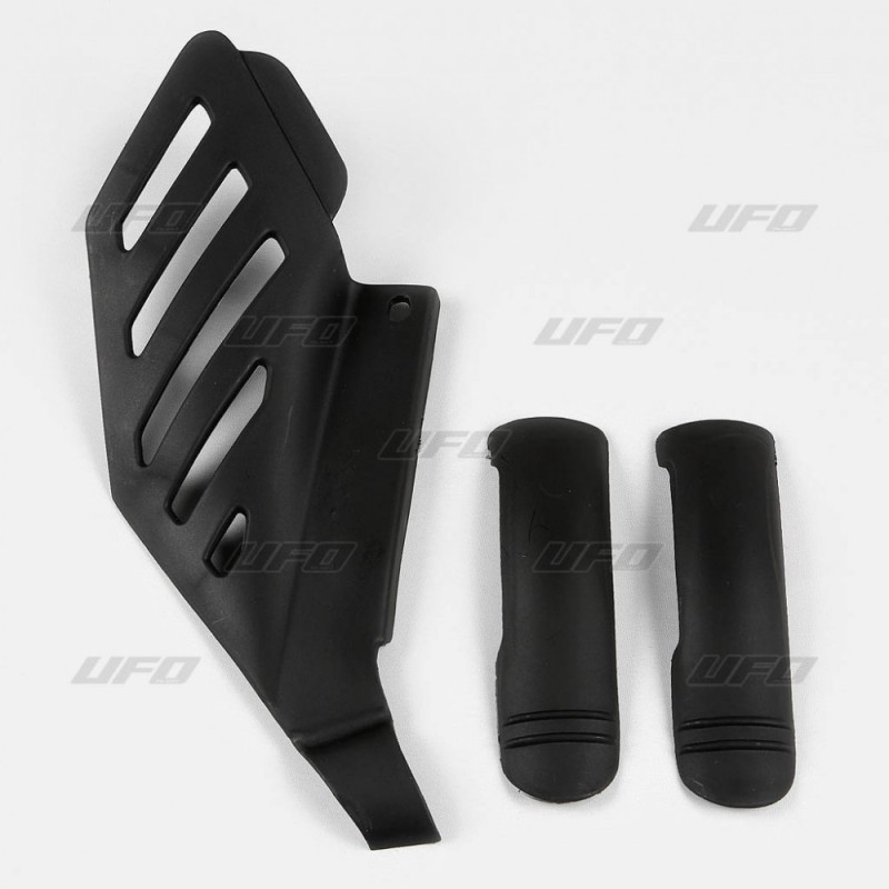 Protezioni Telaio Honda - KTM UFO KT03087001 Ufo Motorschutzplatten-kuhlerschutz