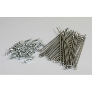 Raggi Completi Haan Wheels-Yamaha anteriore 21 Silver RH255301