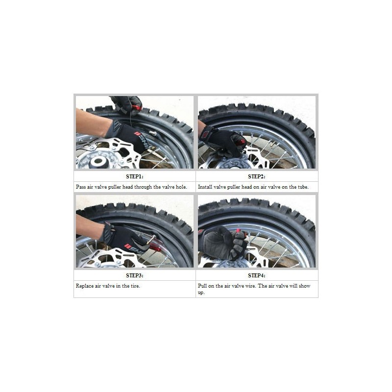 Air Valve Puller AT2042 Motocross Marketing Wheels and Chain Tools