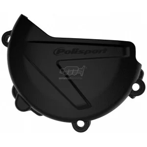 Clutch cover Polisport - YZ black P8463600001 Polisport Engine's Accessories
