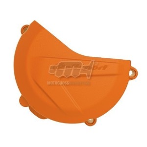 Clutch cover Polisport - KTM SX 125-150 orange P8460300002 Polisport Accessoires moteur