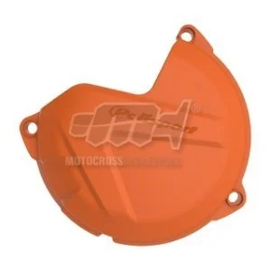 Clutch cover Polisport - SX125-150 09-15 orange P8447900002 Polisport Engine's Accessories