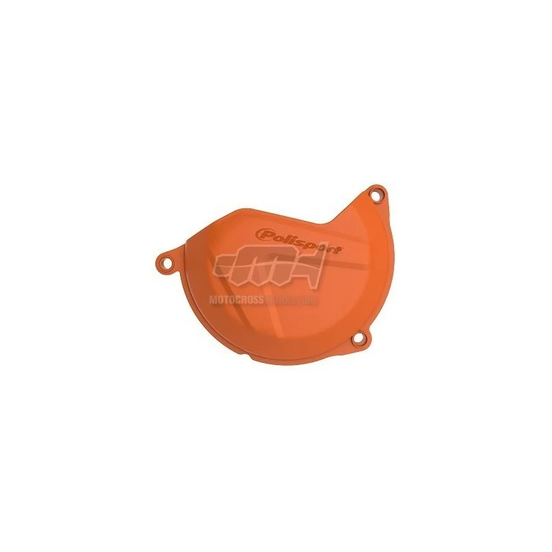 Clutch cover Polisport - SXF450 13-15 orange P8447700002 Polisport Engine's Accessories