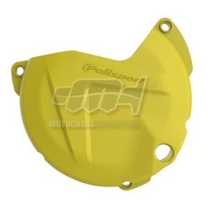 Clutch cover Polisport - RMZ 450 11-17 yellow P8447600002 Polisport Accessoires moteur