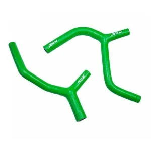 Radiator hoses kit KSX - KXF 450 09-15 green 19021245 KSX Kuhler