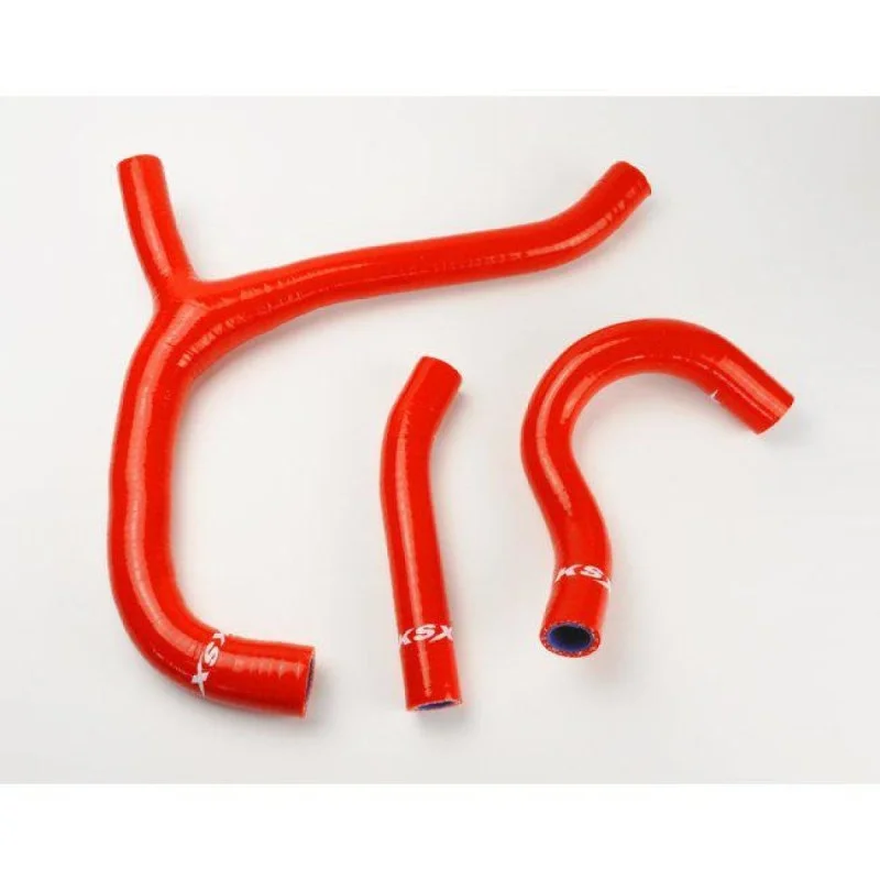 Radiator hoses kit KSX - CRF 250 16-17 red 19021234 KSX Radiateurs