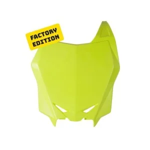 Front number plate Factory Suzuki Racetech R-TBRMZGF0016 Racetech Pieces plastiques au detail