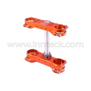 Xtrig ROCS tech Triple Clamp KTM EXC/EXC-F offset 22 - Orange 40505005 Xtrig Gabelbrücken