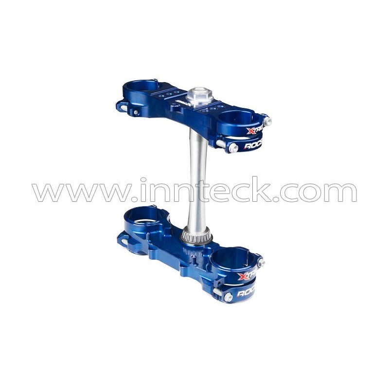 Piastre Xtrig-Husqvarna TC-TE Offset 22mm-Blu 40705002