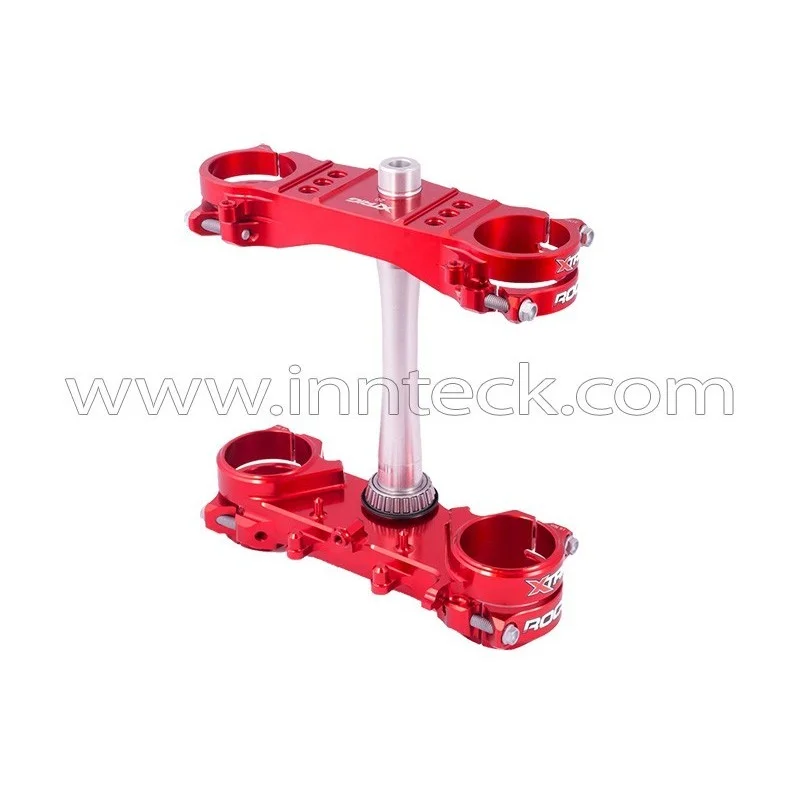 Piastre Xtrig Offset fisso - CRF 450 17-18 offset 22-red 40101011 Xtrig Té de fourche