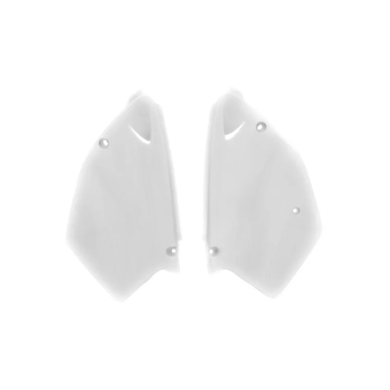 Side panels Racetech-Yamaha White R-FIYZ0BN9601 Racetech Pieces plastiques au detail