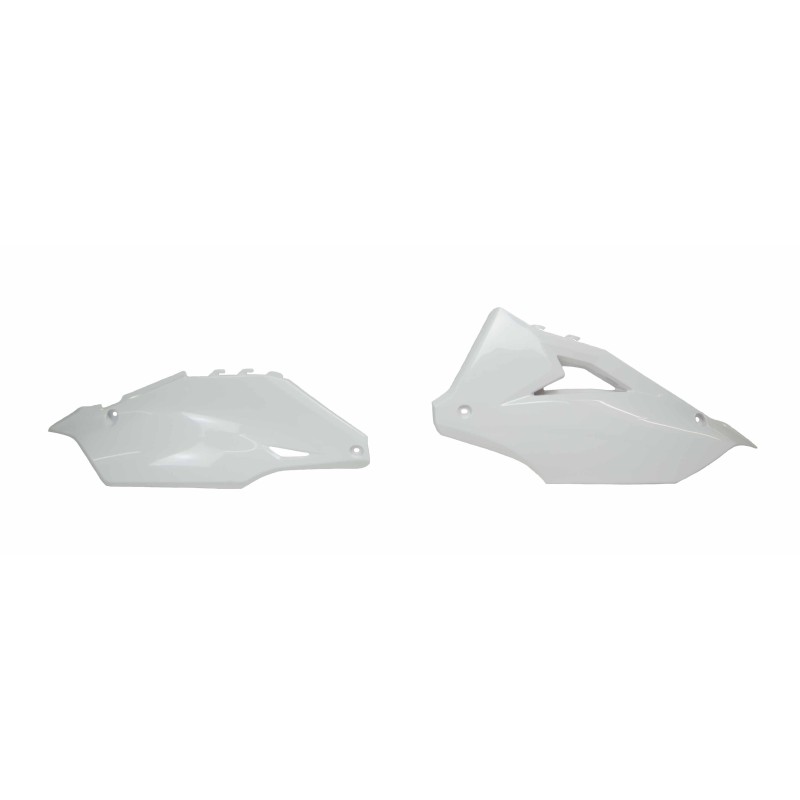 Side panels Rtech-Kawasaki white R-FIKXFBN0019 Rtech Separate plastic parts