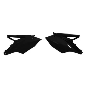 Side panels Rtech-Kawasaki black R-FIKXFNR0016 Rtech Separate plastic parts