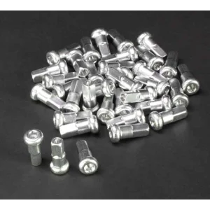 Nipples per raggi originali ruota anteriore colore silver W31-P5368#8 K