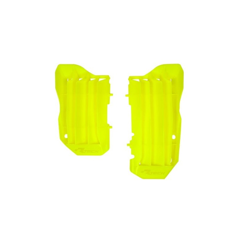 Griglie radiatore maggiorate Racetech CRF 450-giallo fluo R-GRCRFGF0017 Racetech Radiateurs