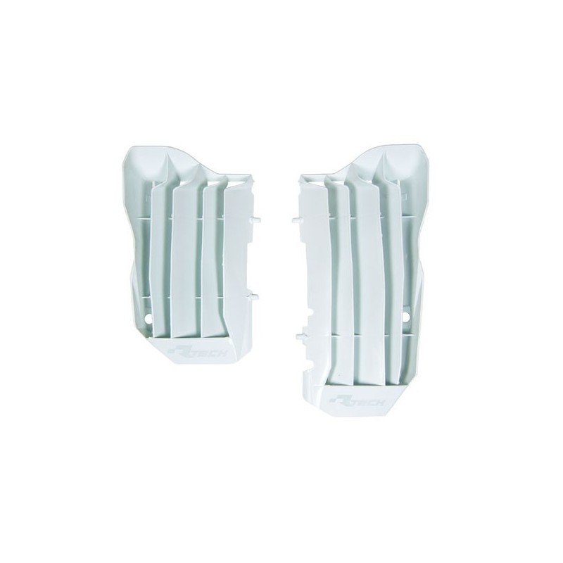 Oversize radiator loures Rtech CRF 450-white R-GRCRFBN0017 Rtech Radiators