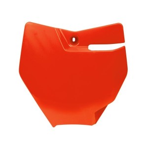 Front number plate Rtech KTM Orange R-TBKTMAR0185 Rtech Separate plastic parts