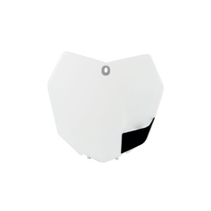 Front number plate Rtech KTM white R-TBKTMBN0013 Rtech Separate plastic parts