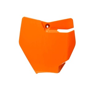 Front number plate Rtech KTM Orange R-TBKTMAR1665 Rtech Separate plastic parts