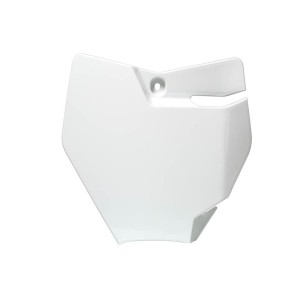 Front number plate Rtech KTM white R-TBKTMBN1665 Rtech Separate plastic parts